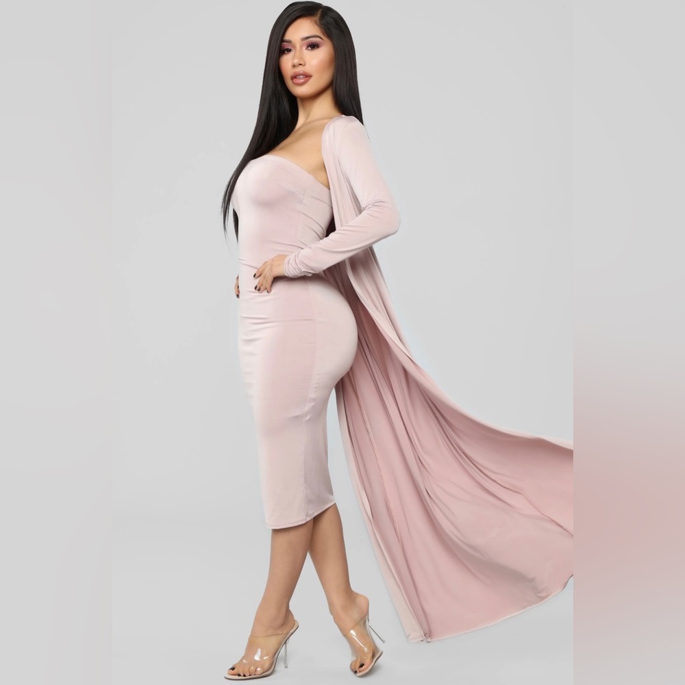 Still Fallin For Him Dress Set - Mauve 💕